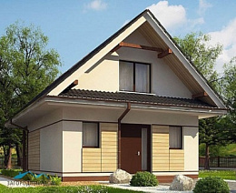 Проект каркасного дома КД 101/1