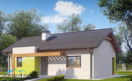 Проект каркасного дома КД 86/2