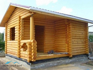 Проект бани ПБ 20/1