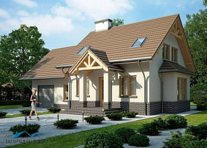 Проект каркасного дома КД 196/1